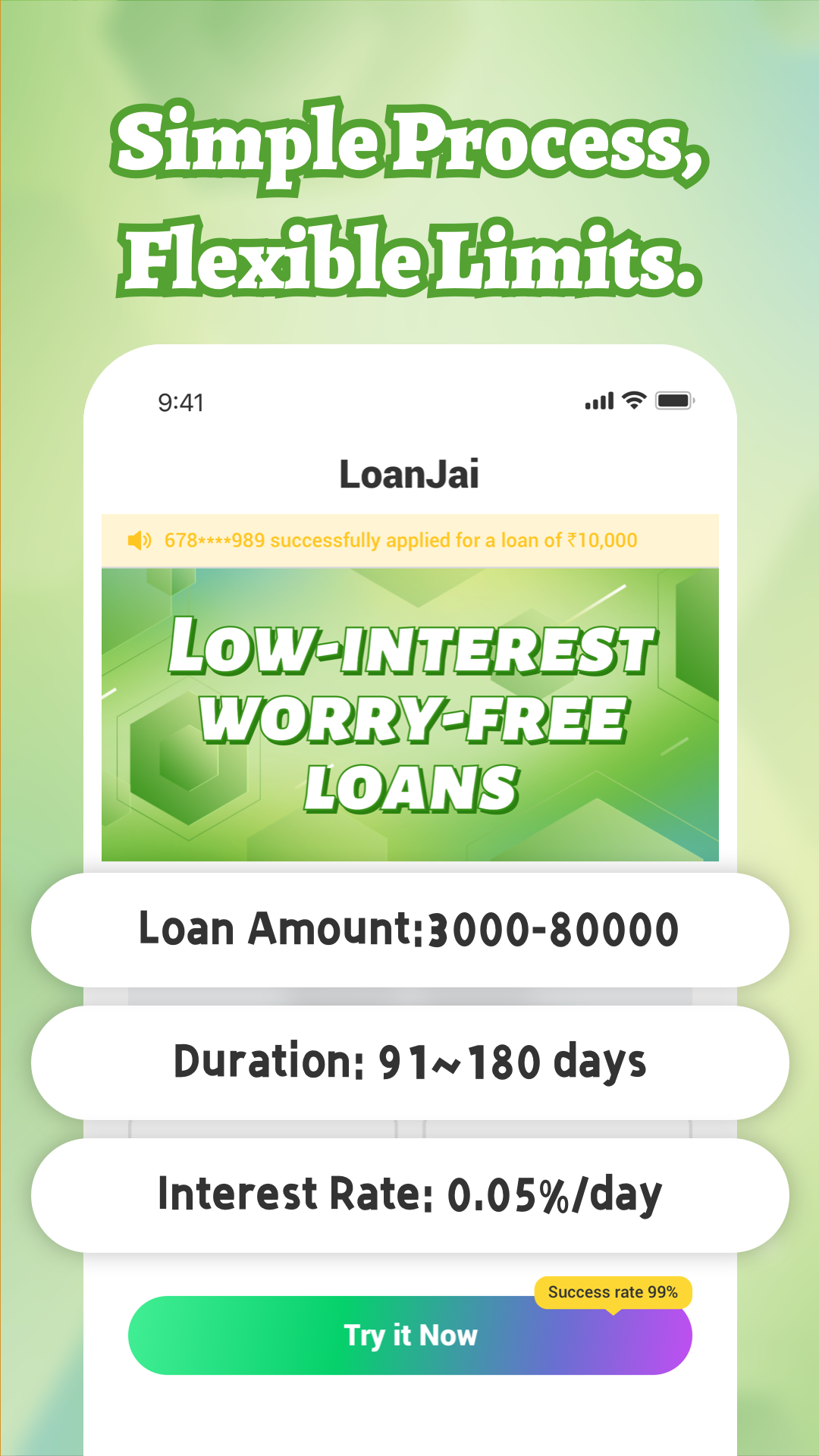 Loan Baumen App Image