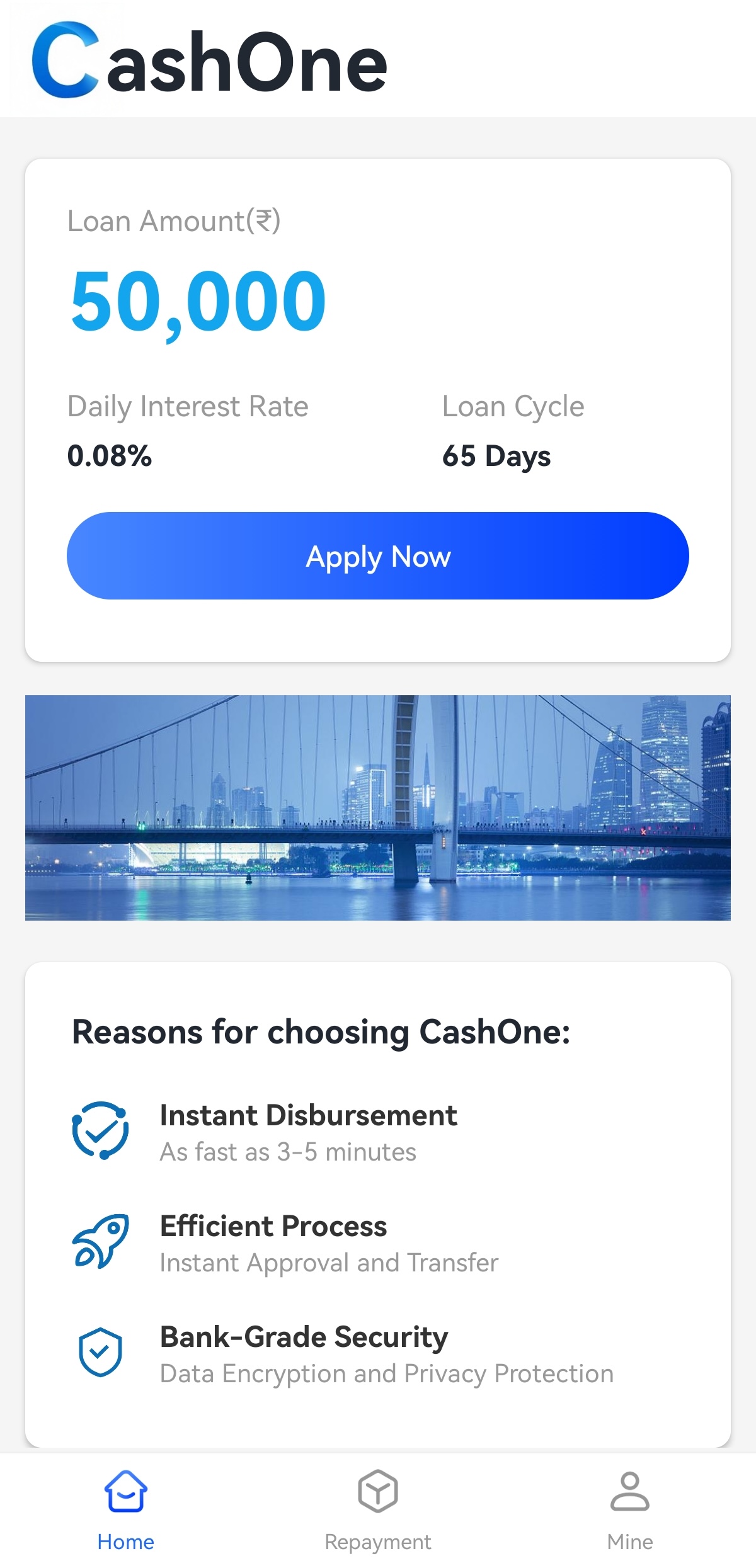 CashOne Screenshot 1